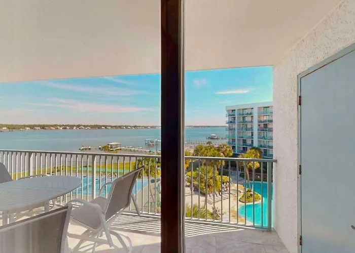 Direct Gulf View Pool Boat Marina Sleeps 6 Apartment Gulf Shores